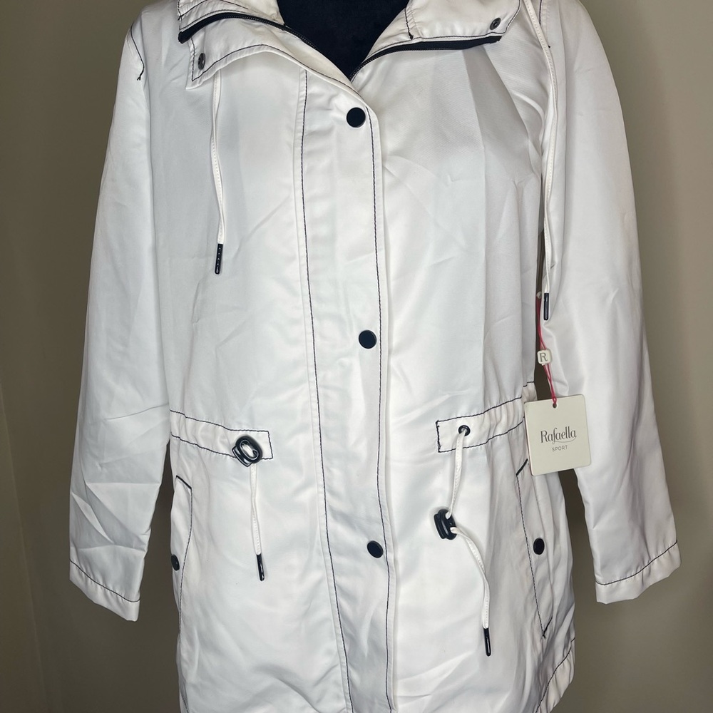 Rafaella White Utility Jacket